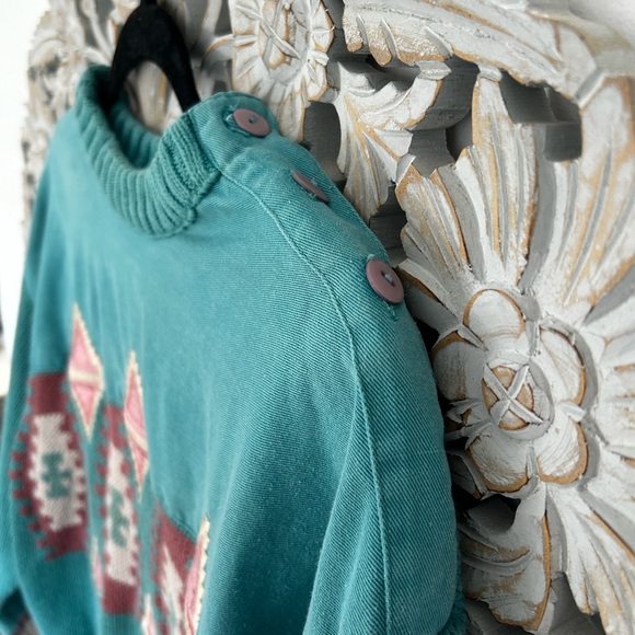 Vintage Leonard Sports SPORT Knit Sweater Long Sleeve (Après-Ski sweater) - Picture 2 of 4